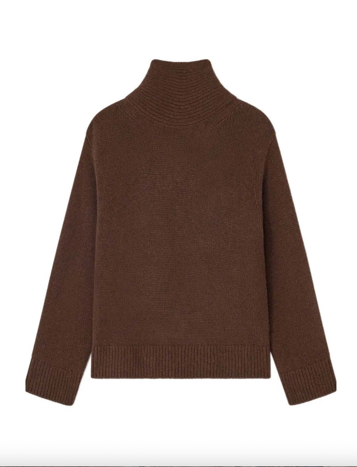 Chunky Yak Mix Open Back Pullover