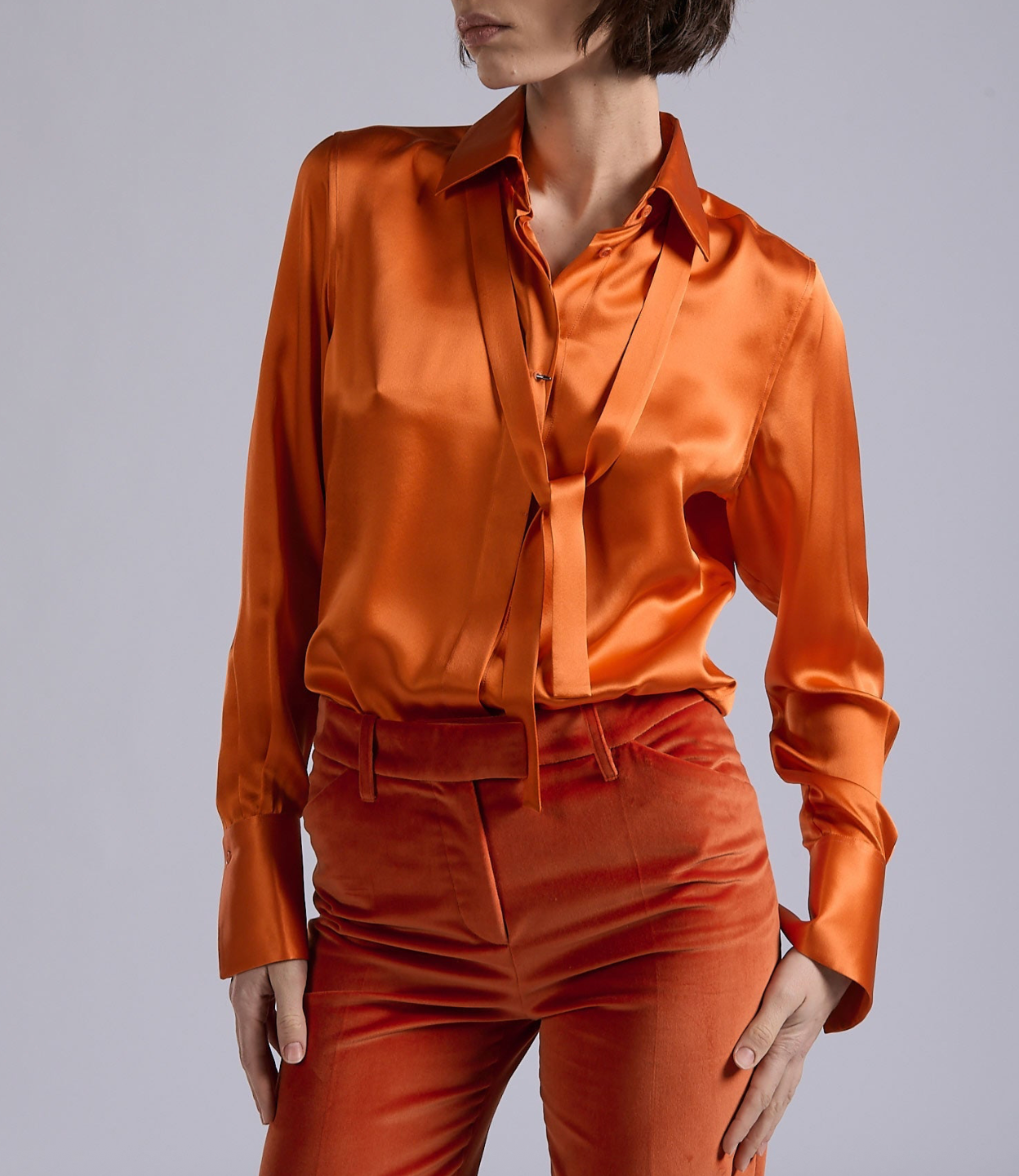 Tie Neck Blouse