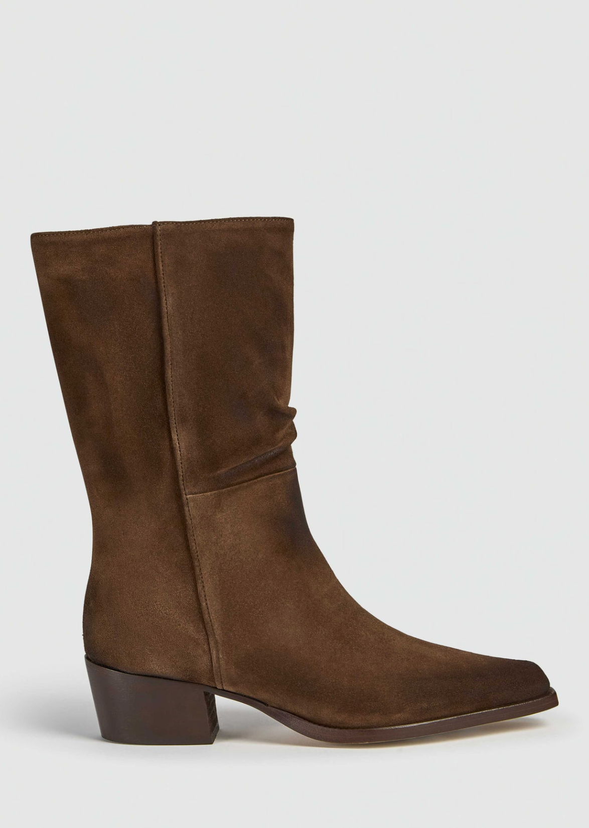 Mid Calf Western Boot
