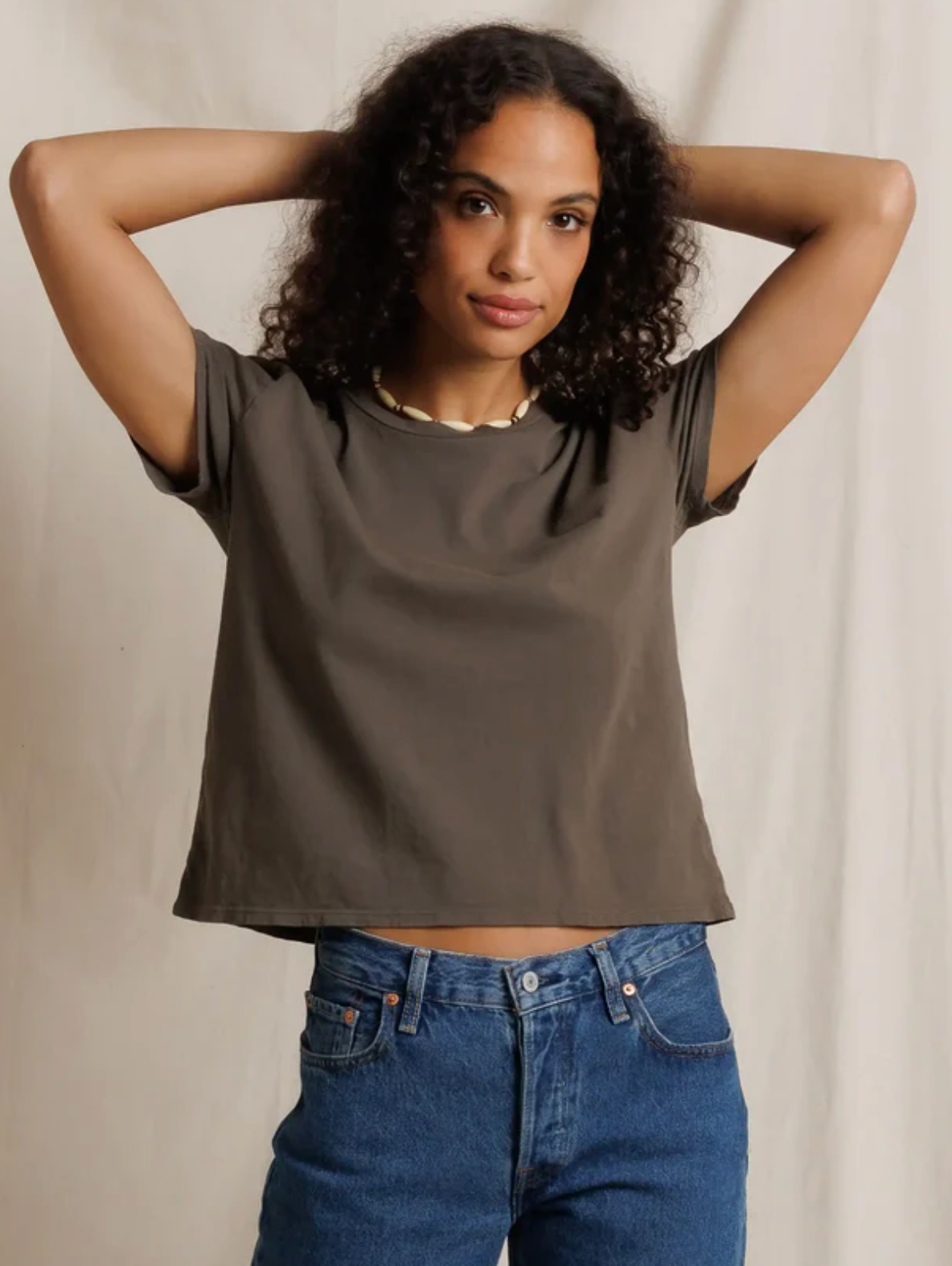 Harley Short Sleeve Boxy Crew