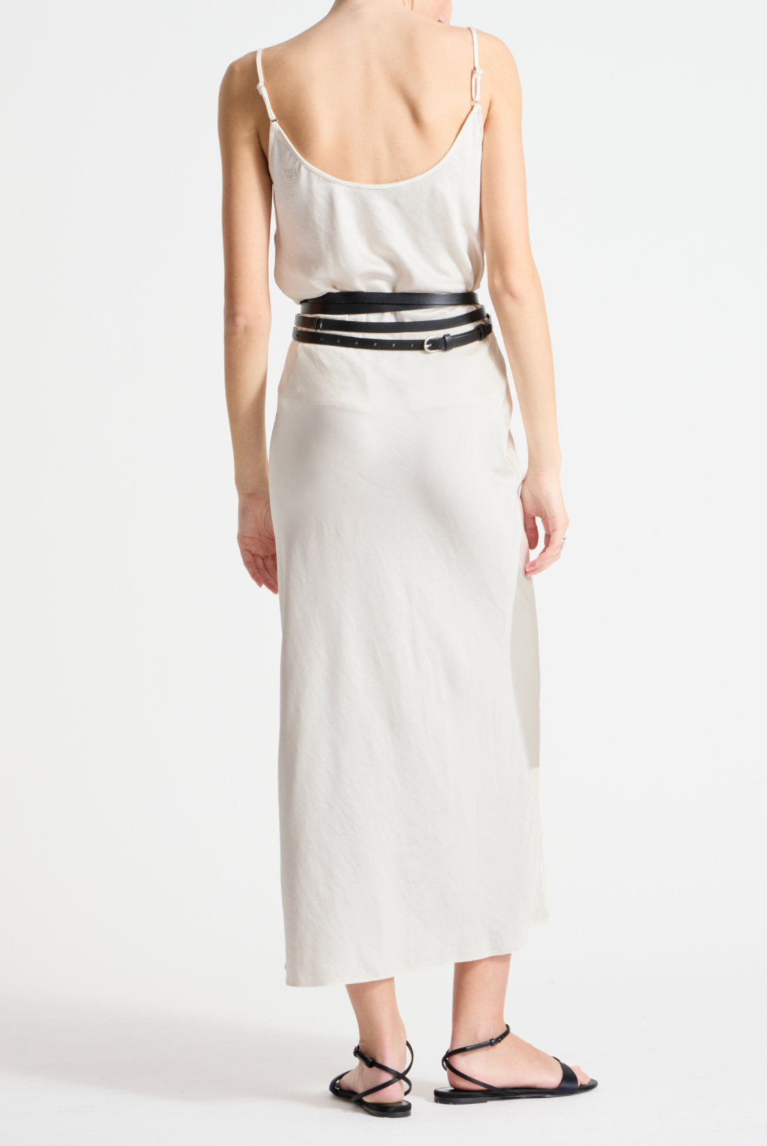 Talia Charmeuse Maxi Skirt