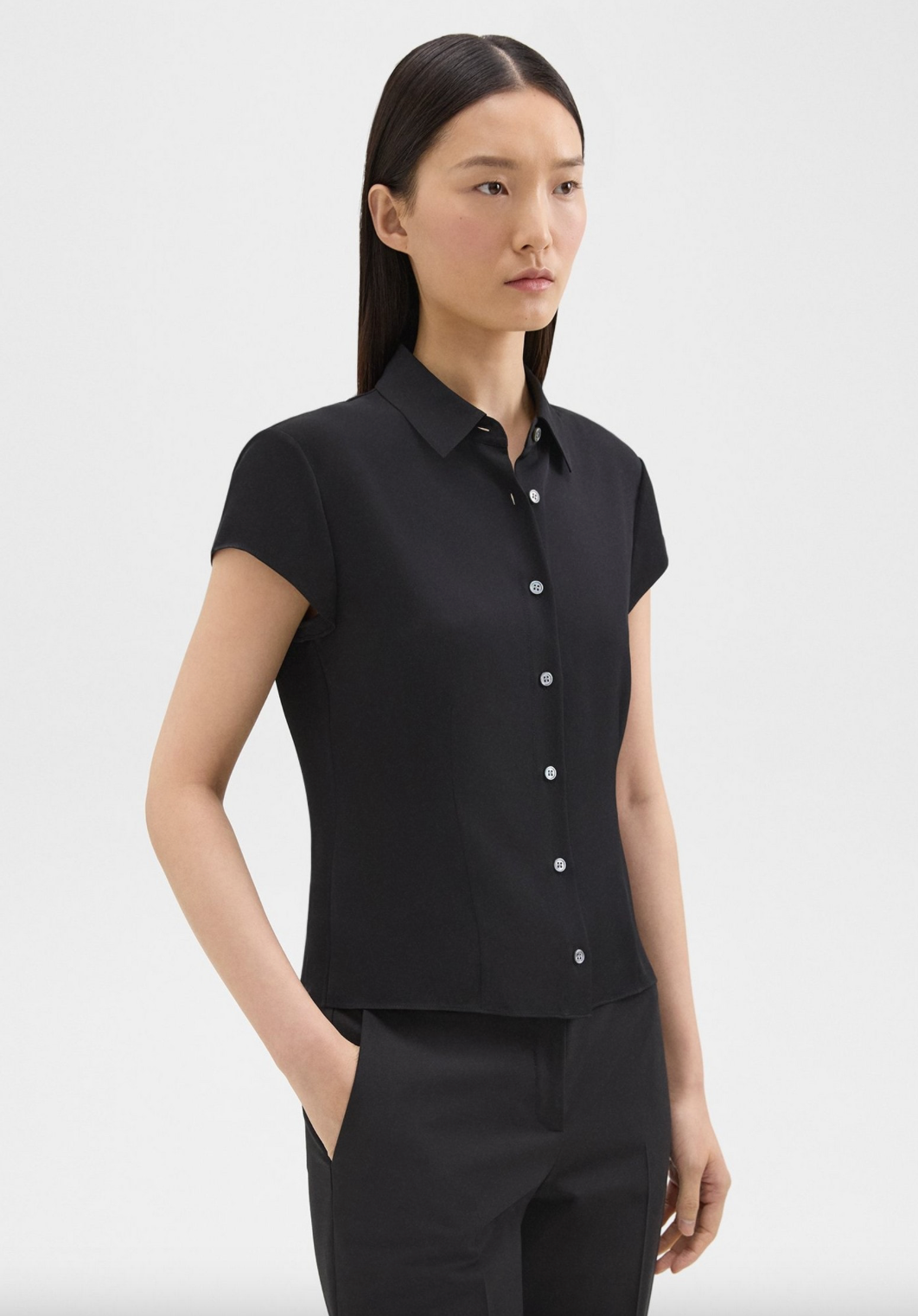 Cap Sleeve Blouse