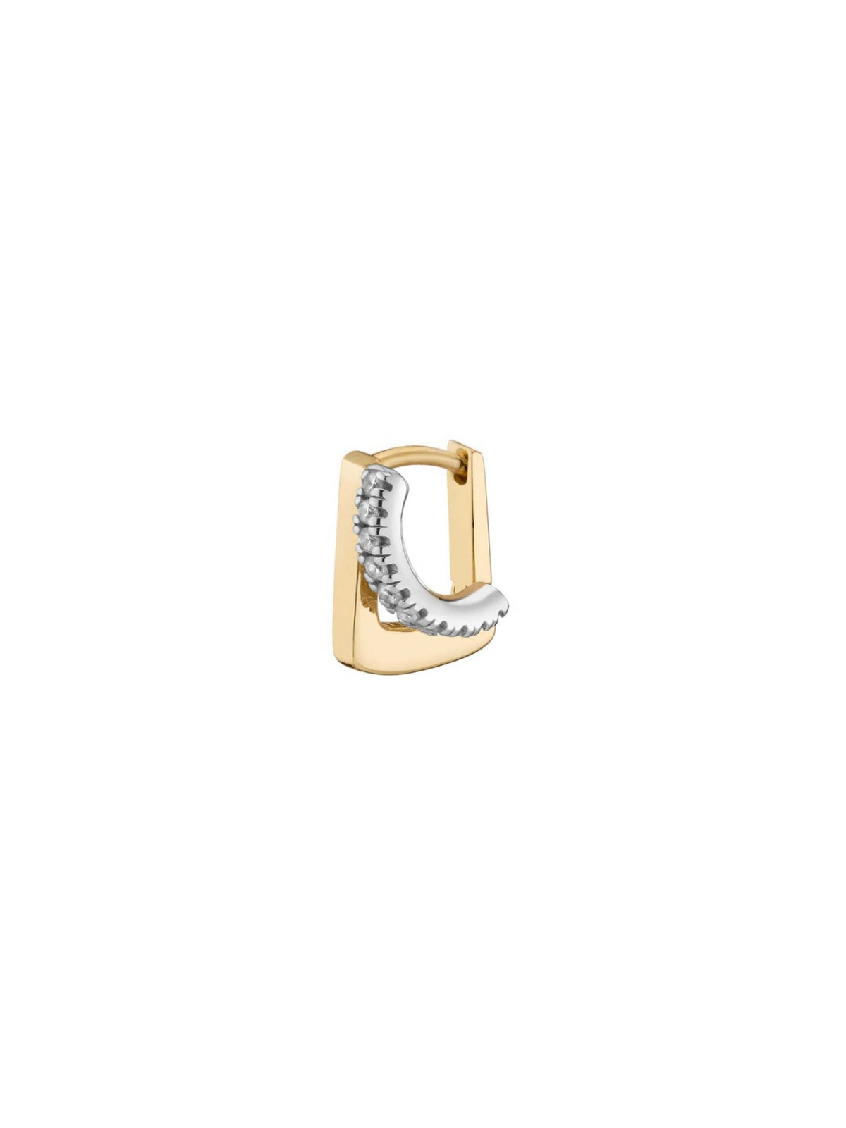 Micro Tina Pave Huggie