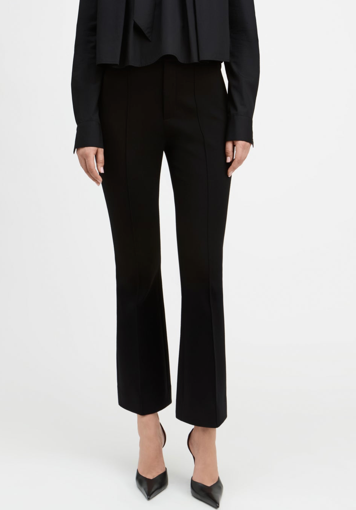 Viscose Blend Ponte Trouser