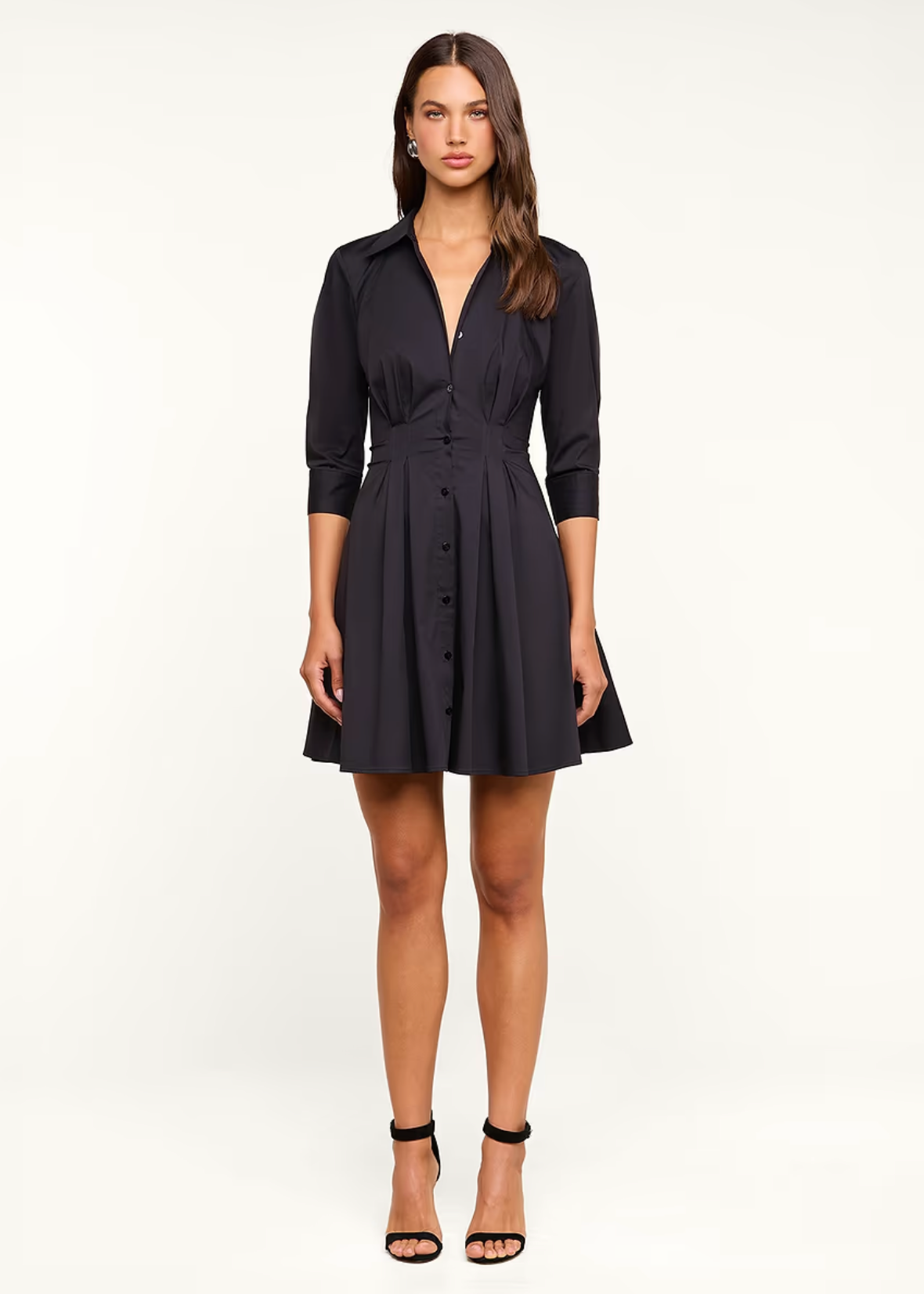 Journi Pintuck Short Dress
