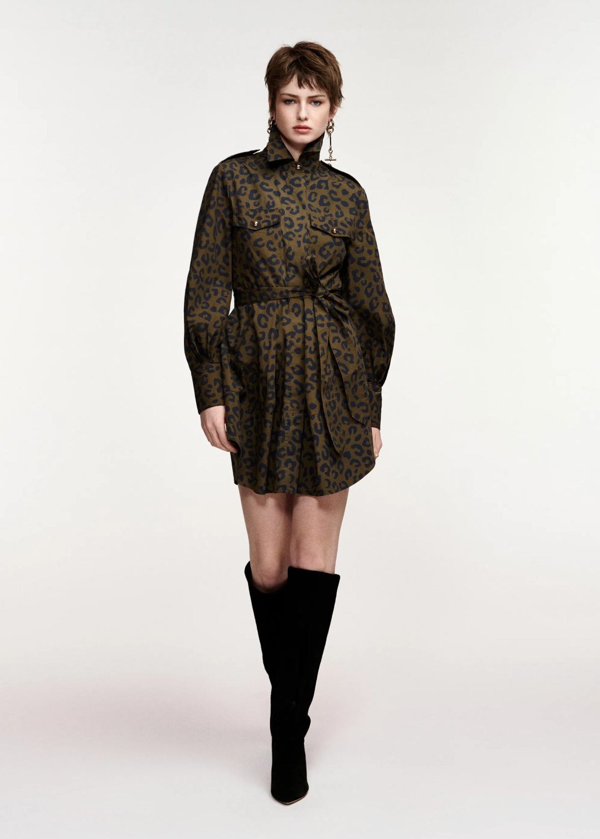 Keto Mini Shirt Dress