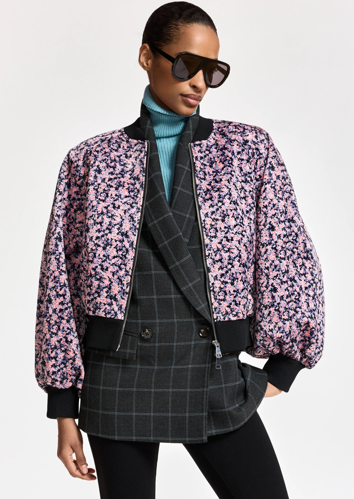 Kryo Oversized Bomber Jacket