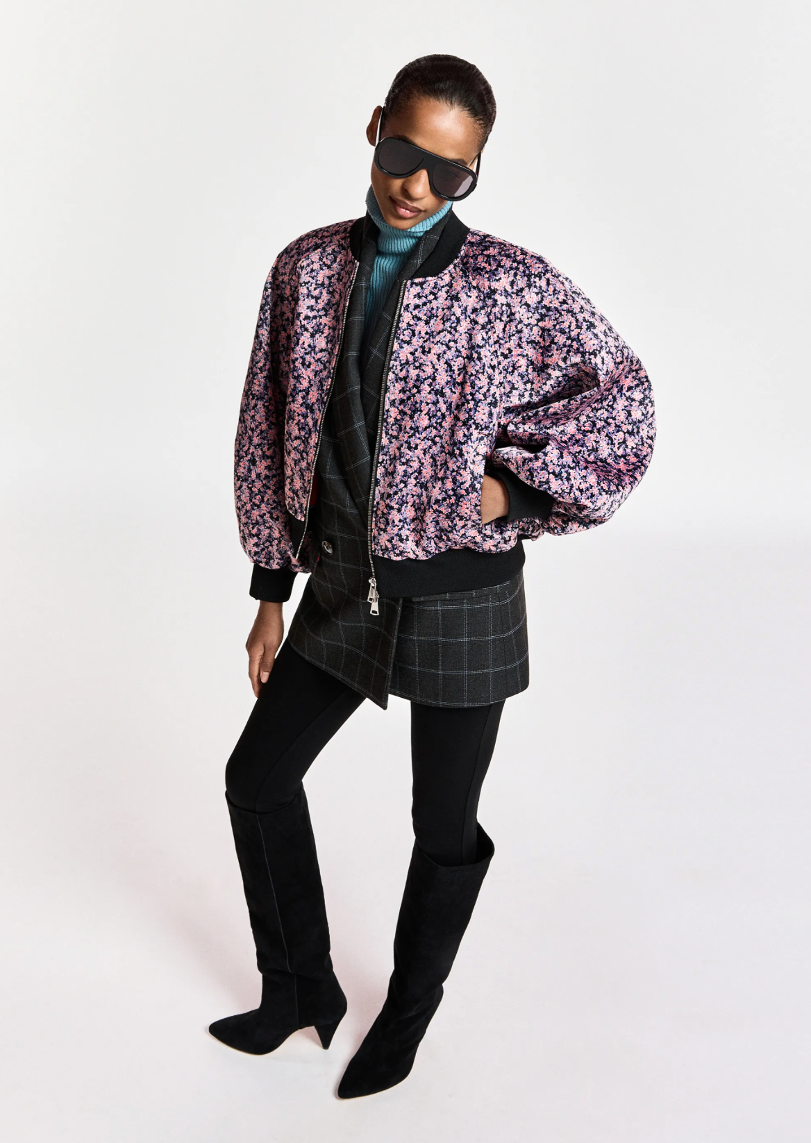 Kryo Oversized Bomber Jacket
