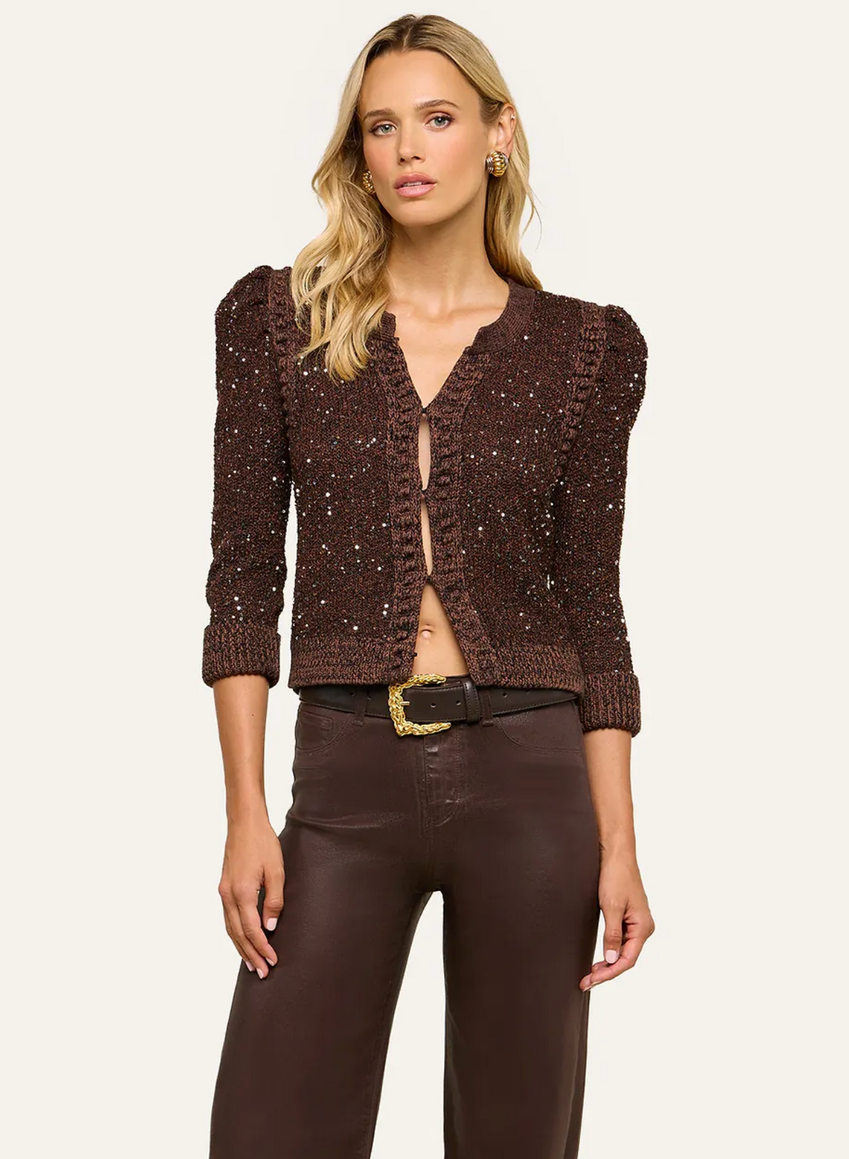 Thistle Sequined Cardigan
