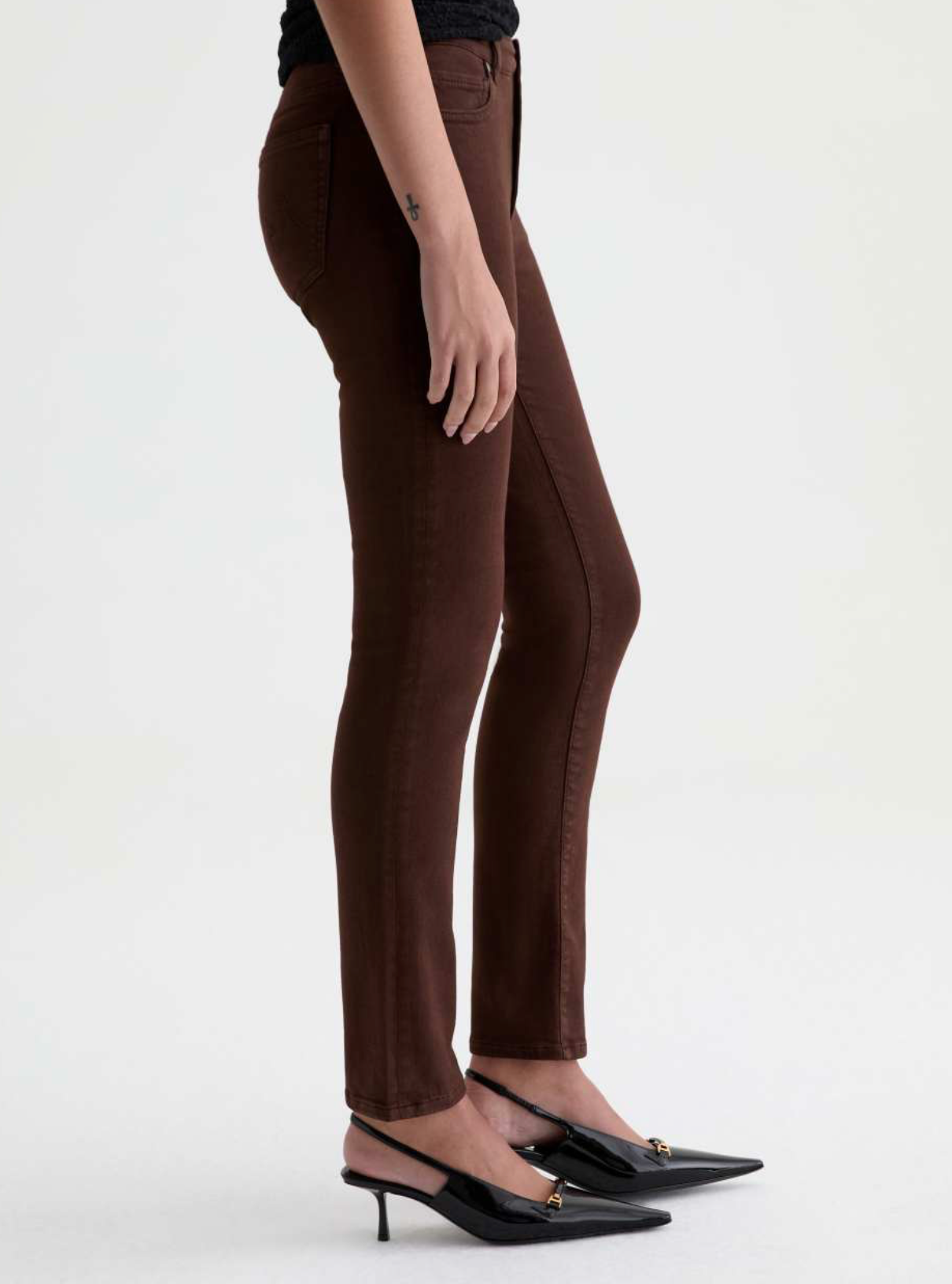 Mari Mid Rise Slim Straight