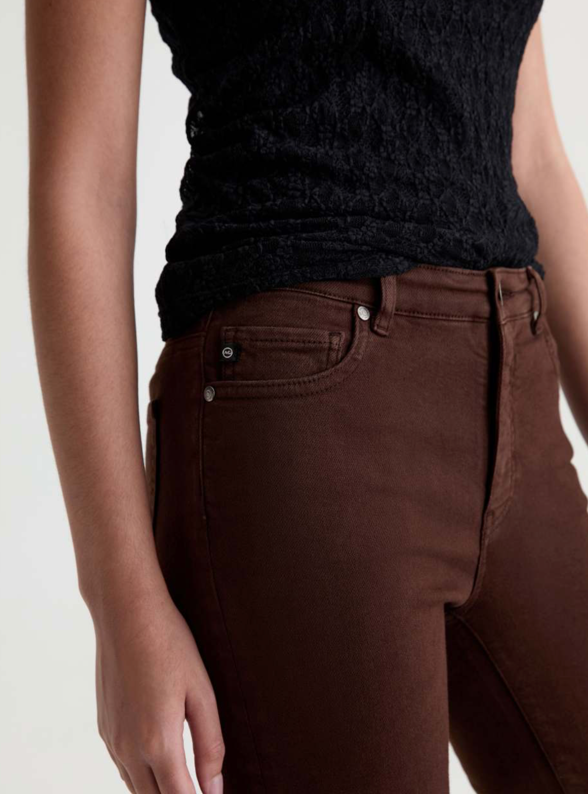 Mari Mid Rise Slim Straight