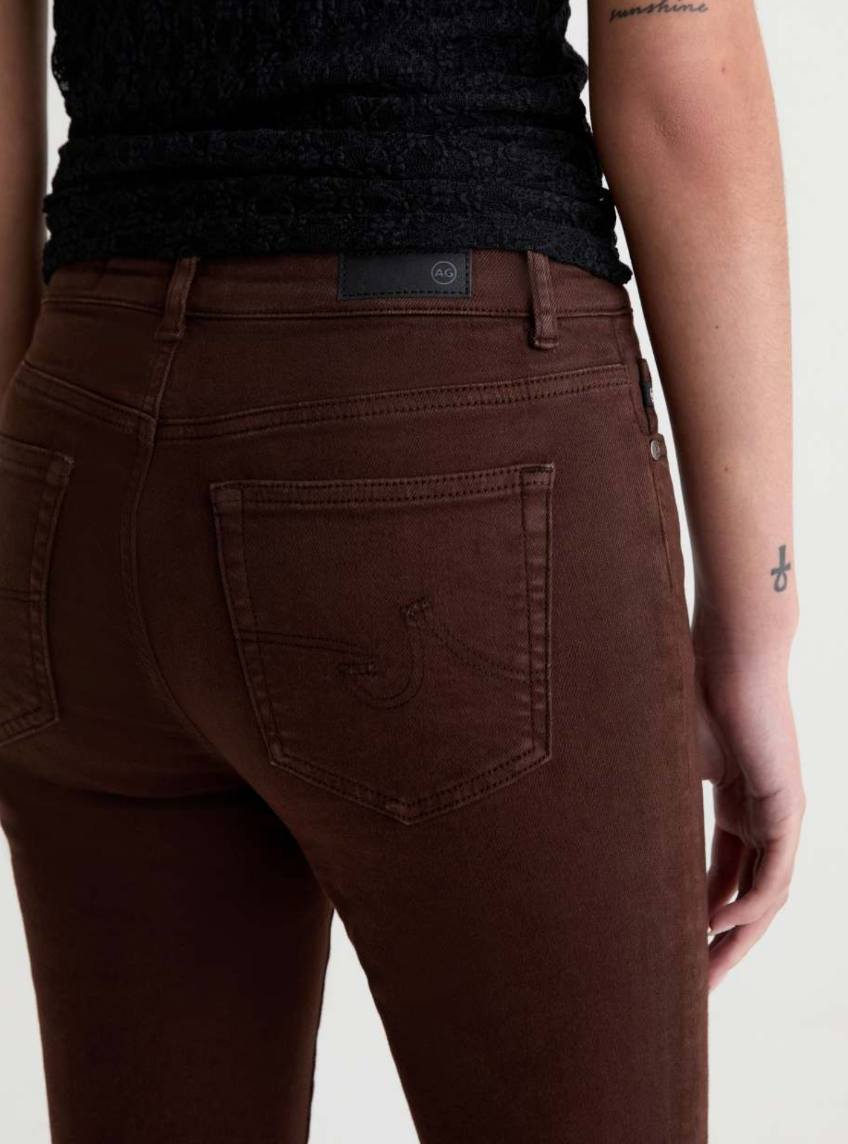 Mari Mid Rise Slim Straight