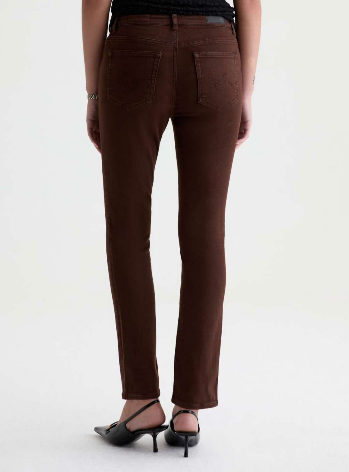 Mari Mid Rise Slim Straight
