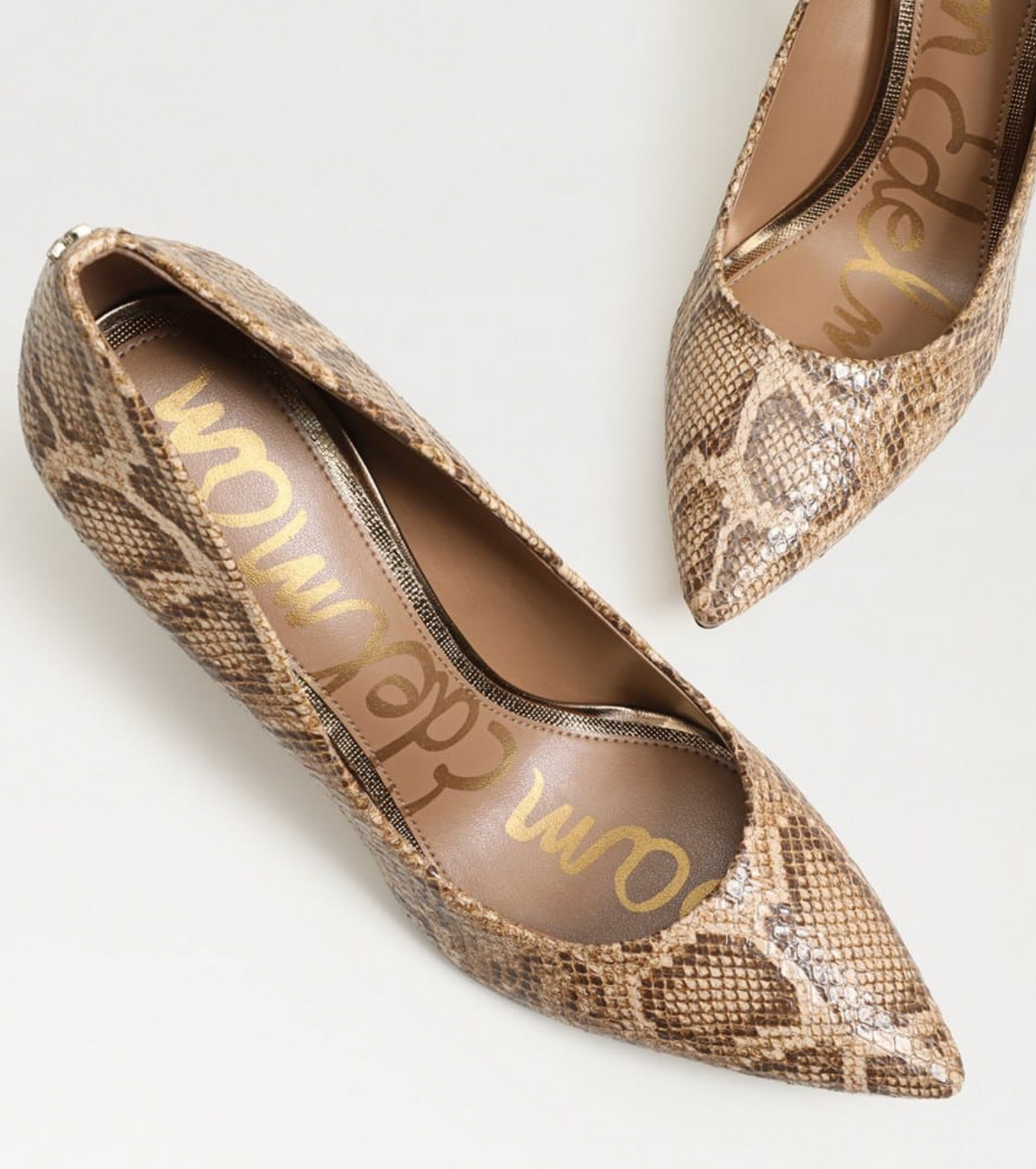 SAM EDELMAN HAZEL PUMP PYTHON 