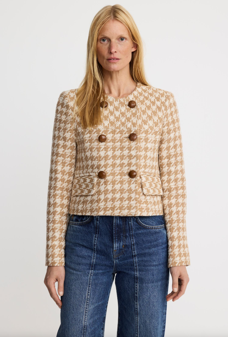 Smythe Collarless DB Mini Jacket 