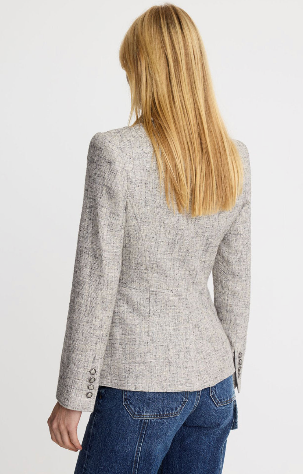  Smythe Shrunken Button Up Blazer