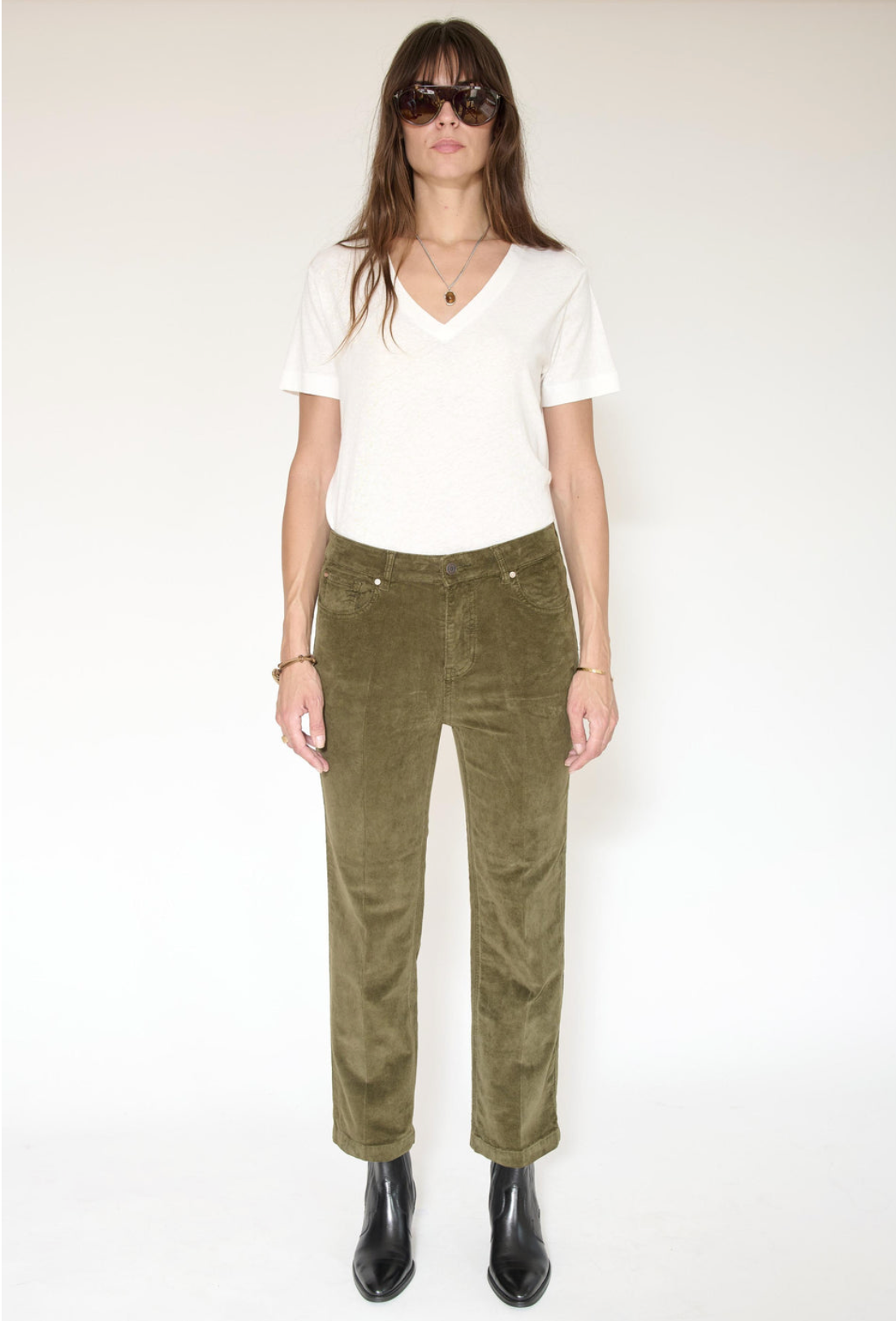 The Linda Velvet Pant