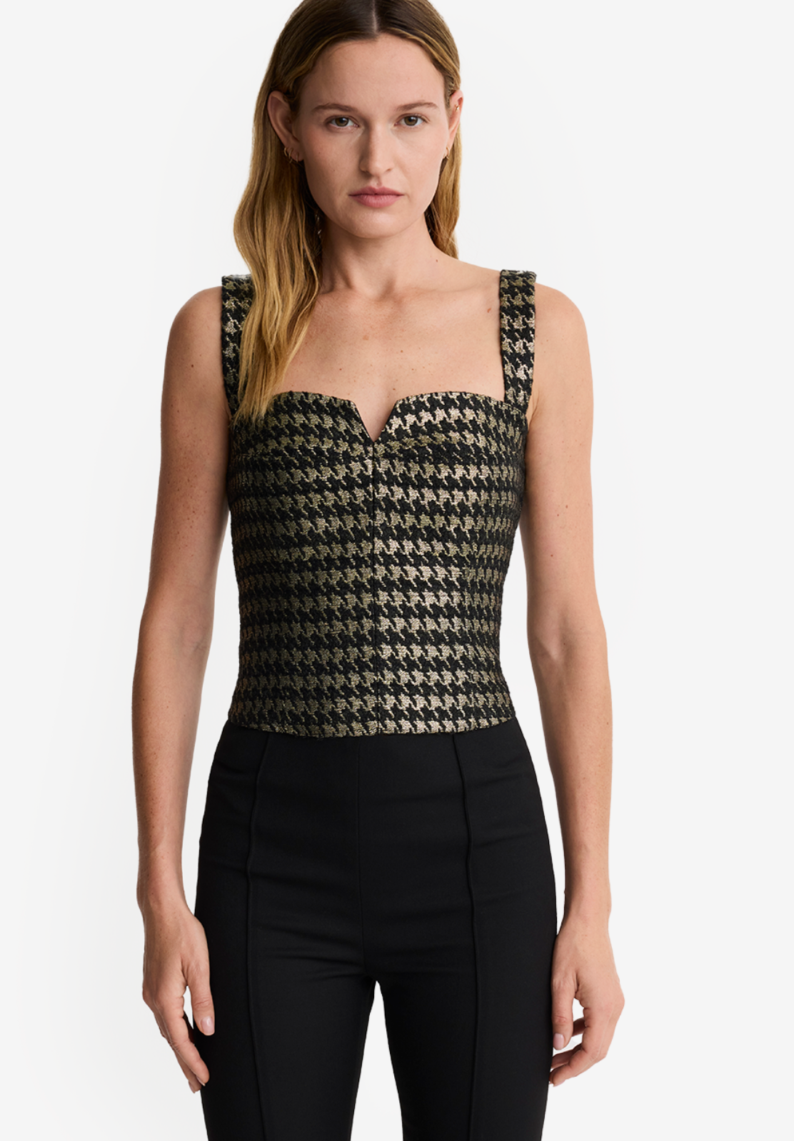 Bustier with Detachable Straps