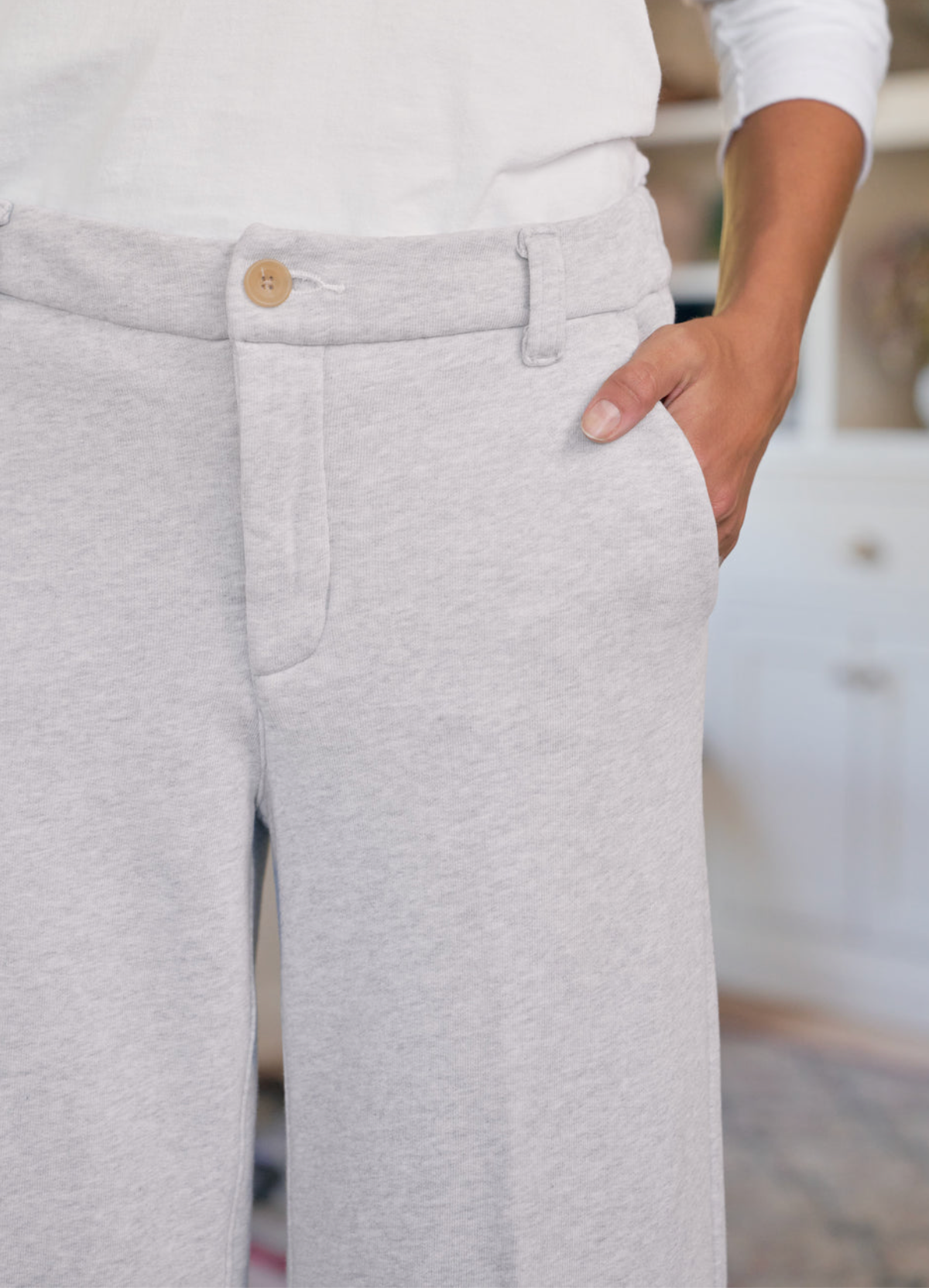 Riley Wide Trouser Sweatpant