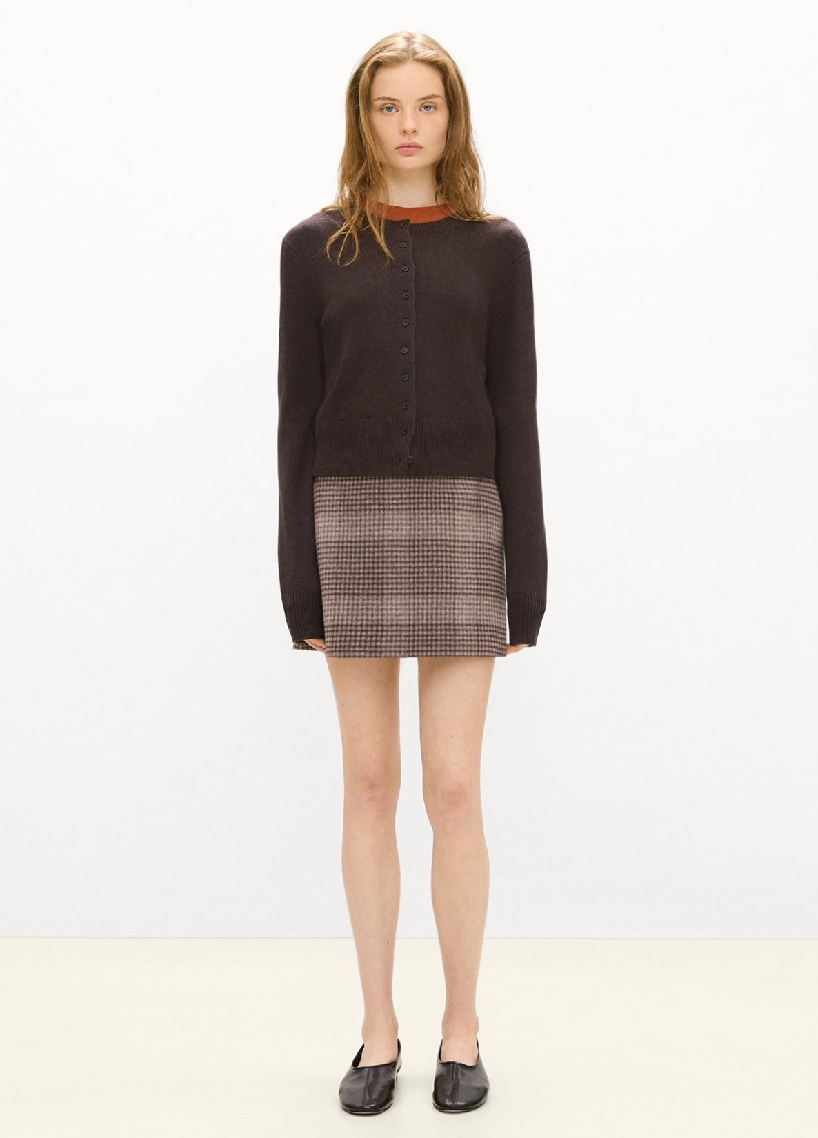Plaid Mini Skirt