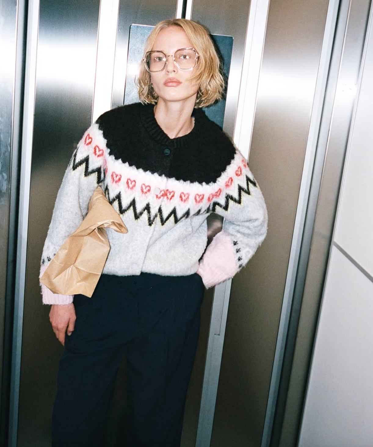 Raglan Bomber Sweater