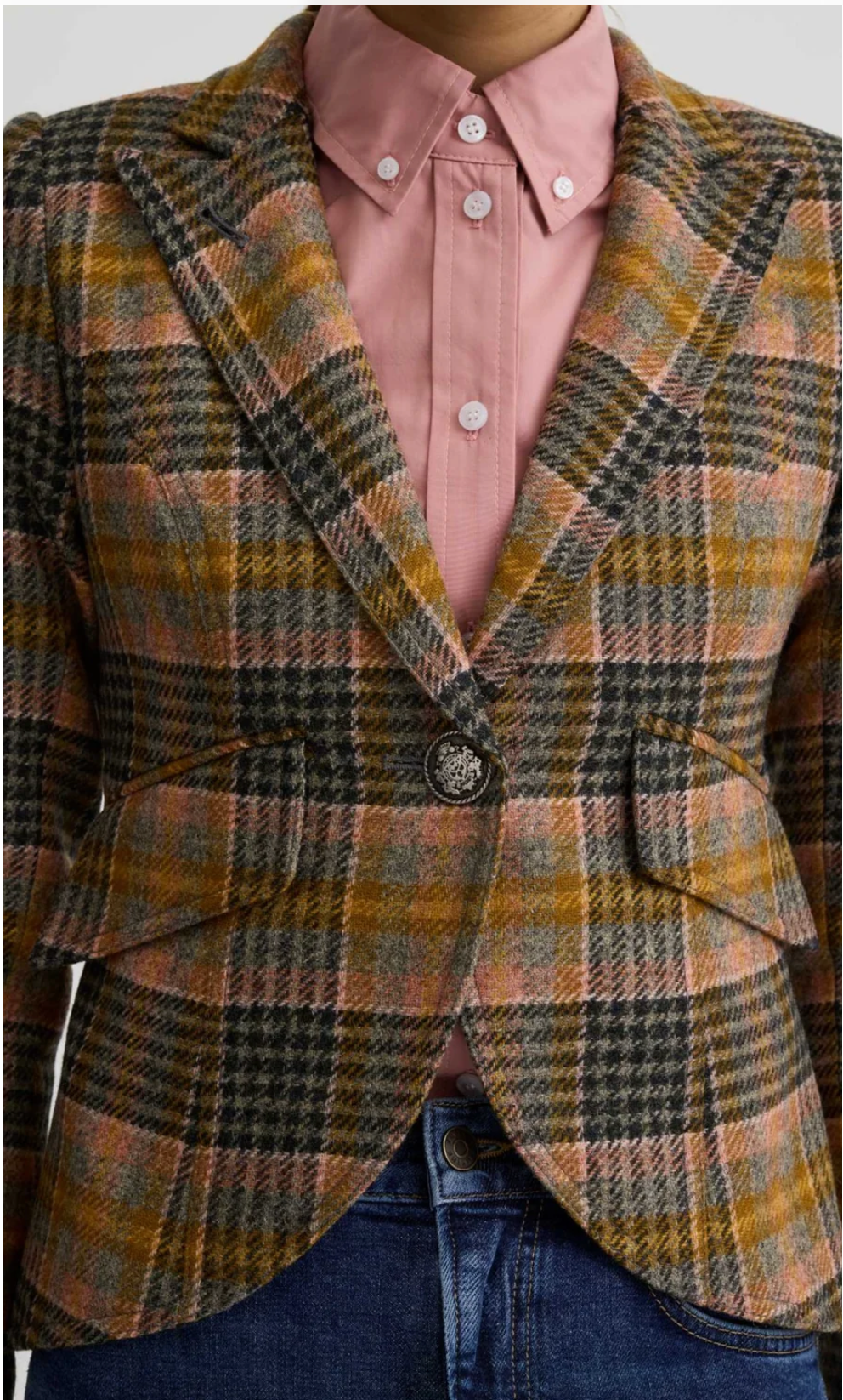 One Button Blazer