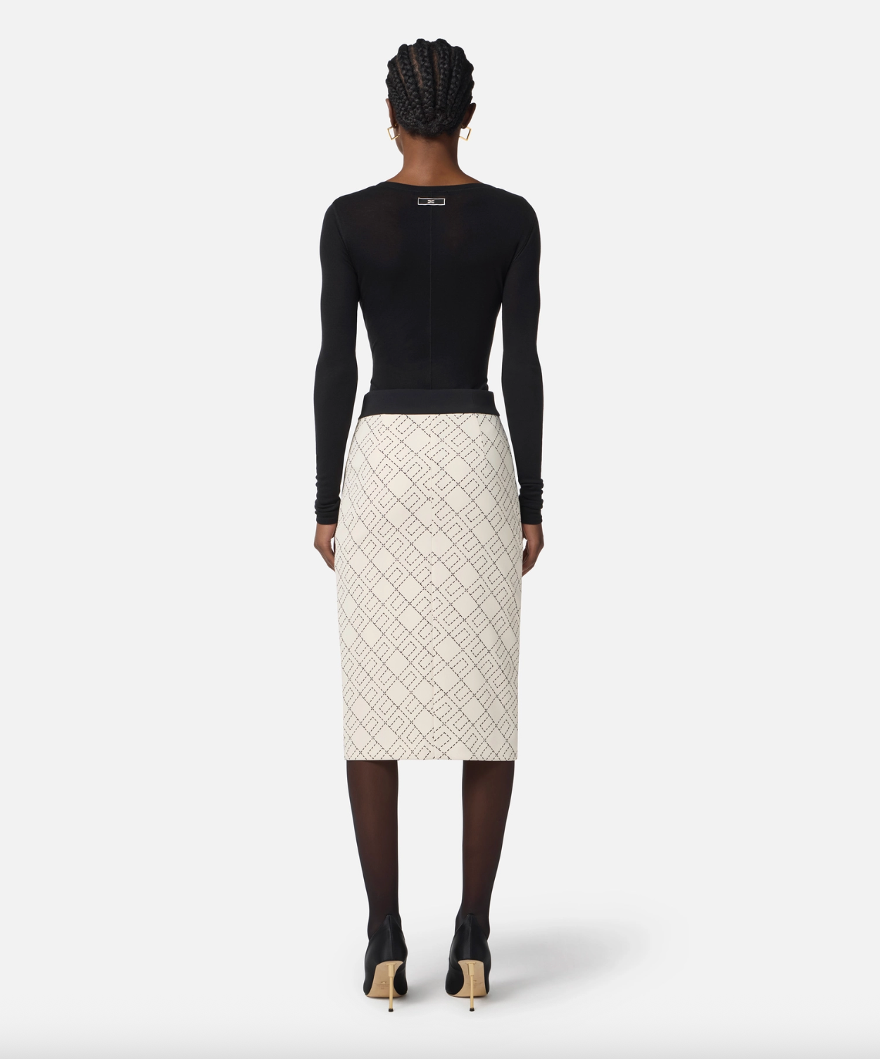 Double Crepe Skirt