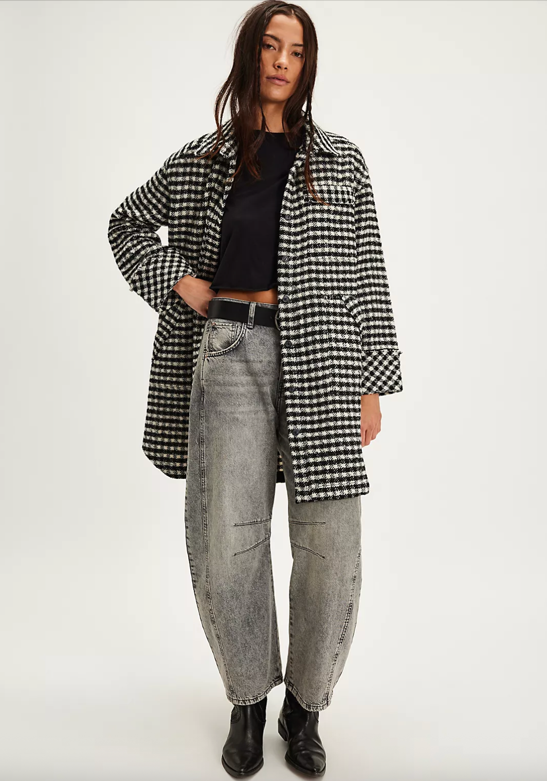 Get Around Houndstooth Jacket