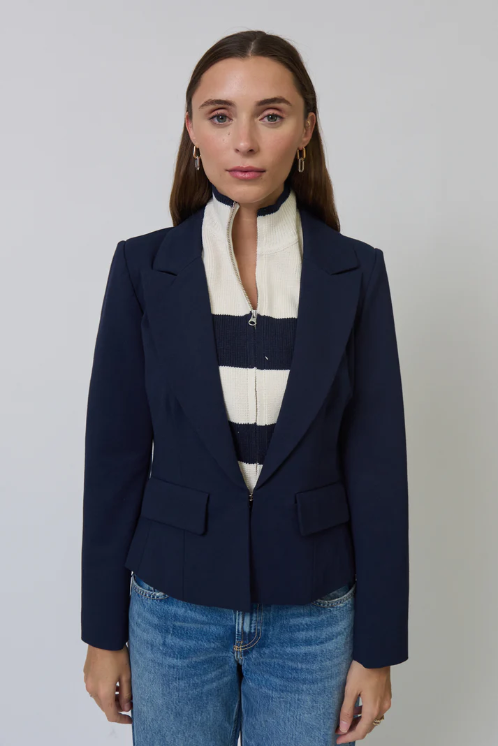 Chelsea Rugby Stripe Sweater Dickey Jacket