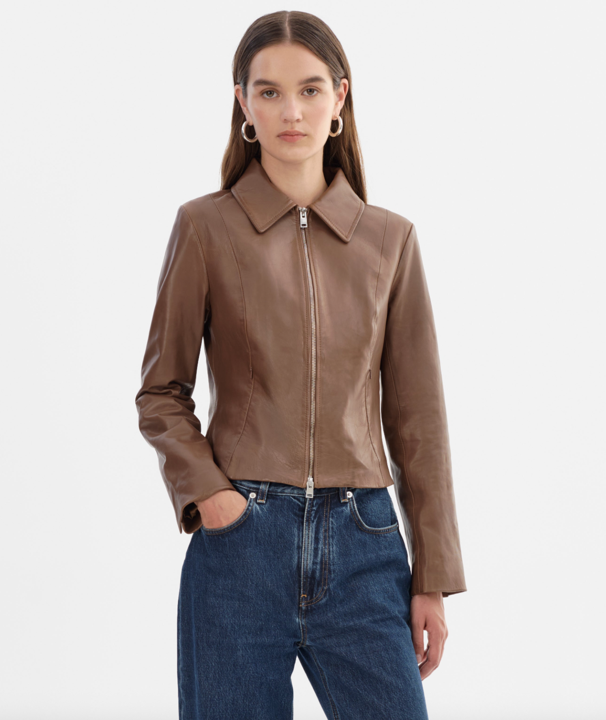 Sally Leather Jacket