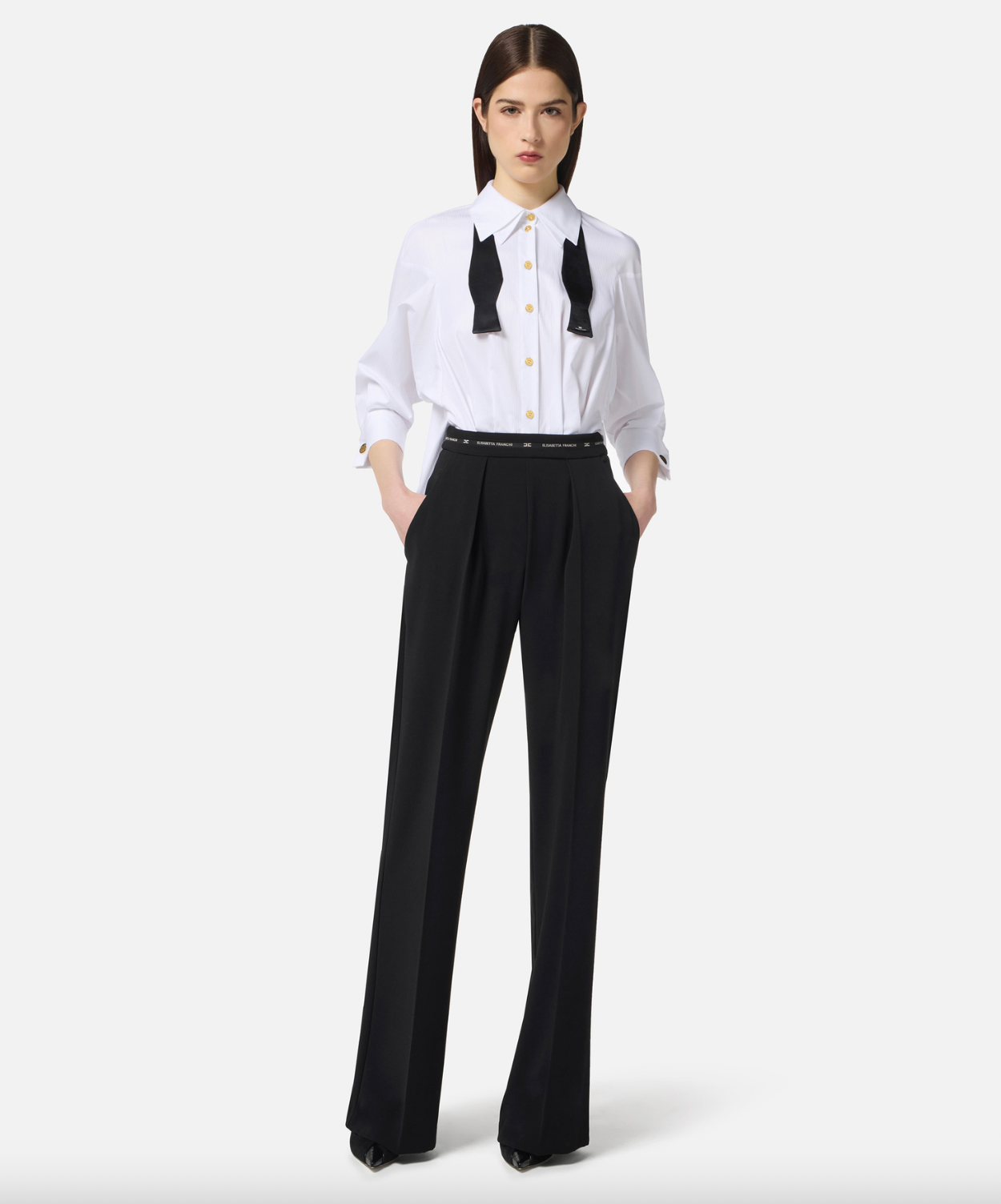 Crepe Suiting Jumpsuit