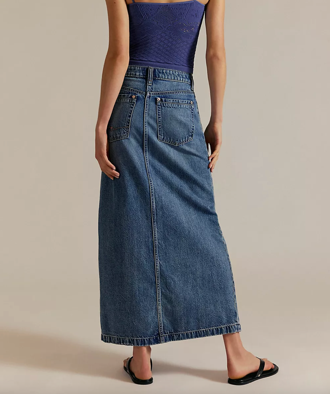 Nothing Better Denim Maxi