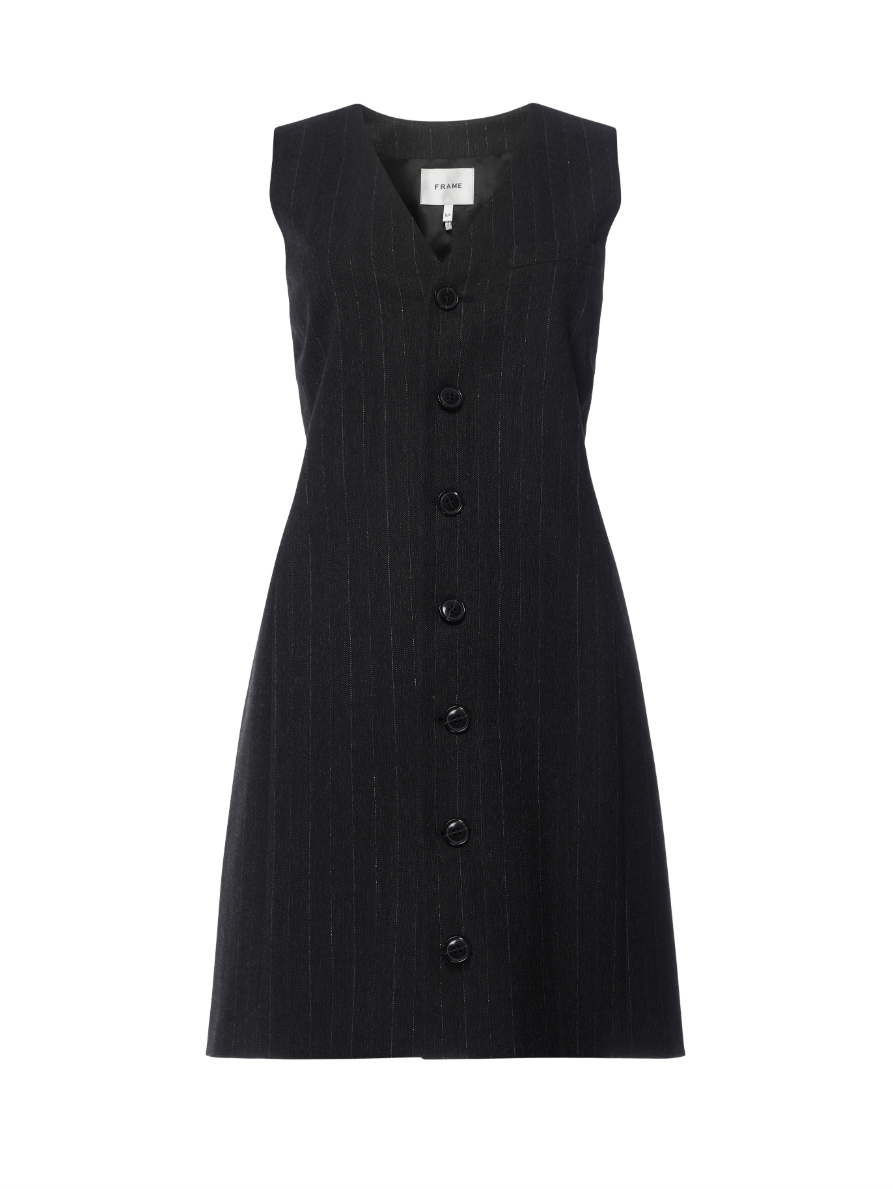 Pinstripe Suiting Dress