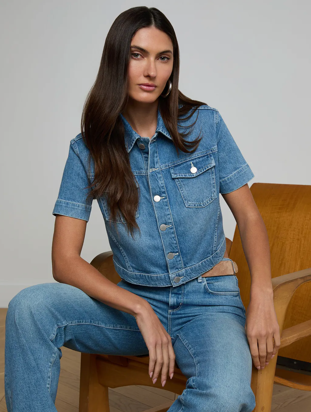 Kirstie Short Sleeve Crop Jacket