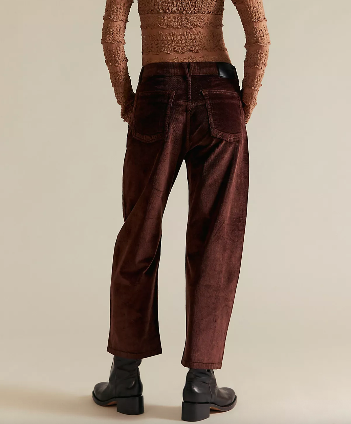Deep Trance Crop in Corduroy