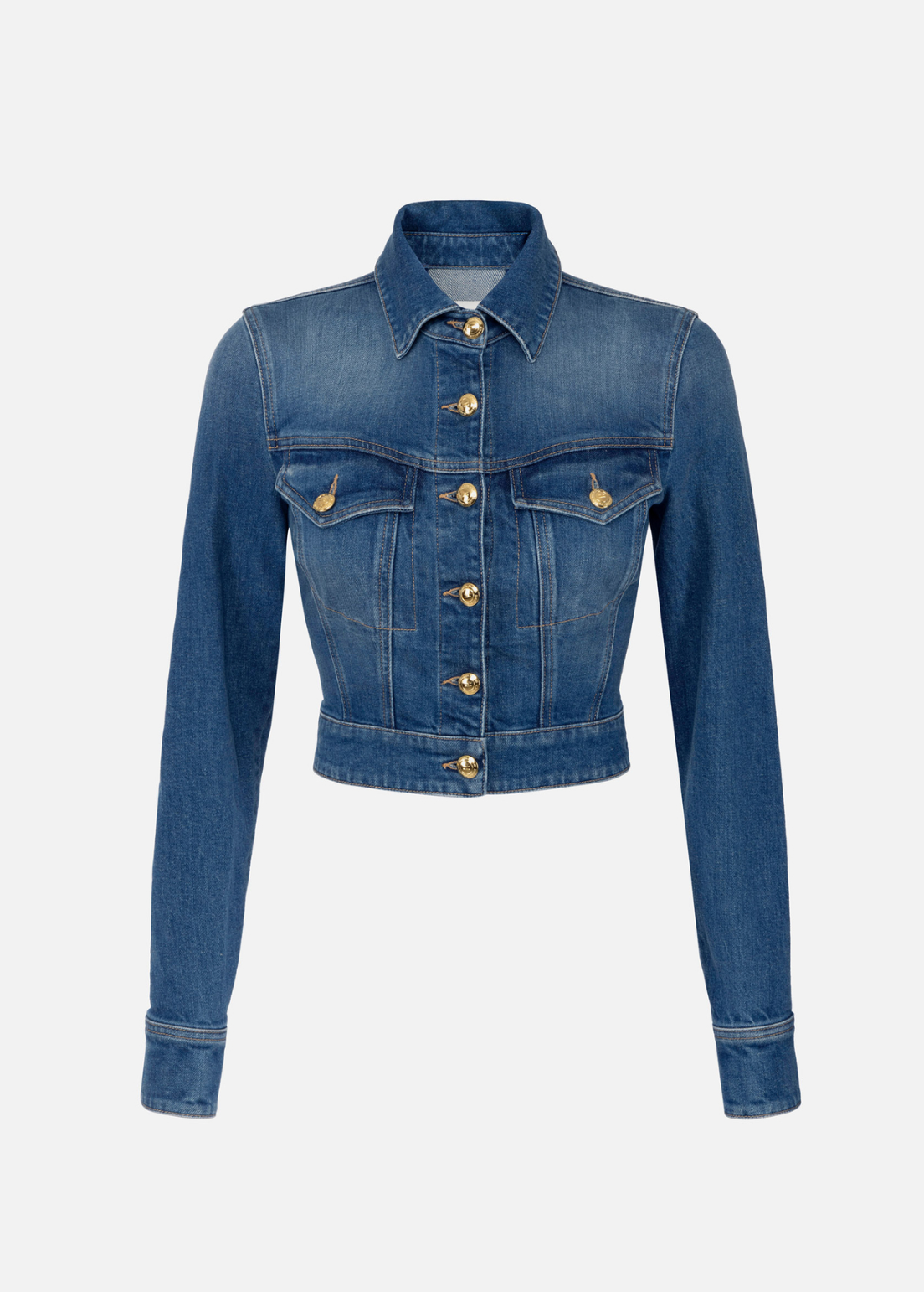 Cropped Denim Jacket