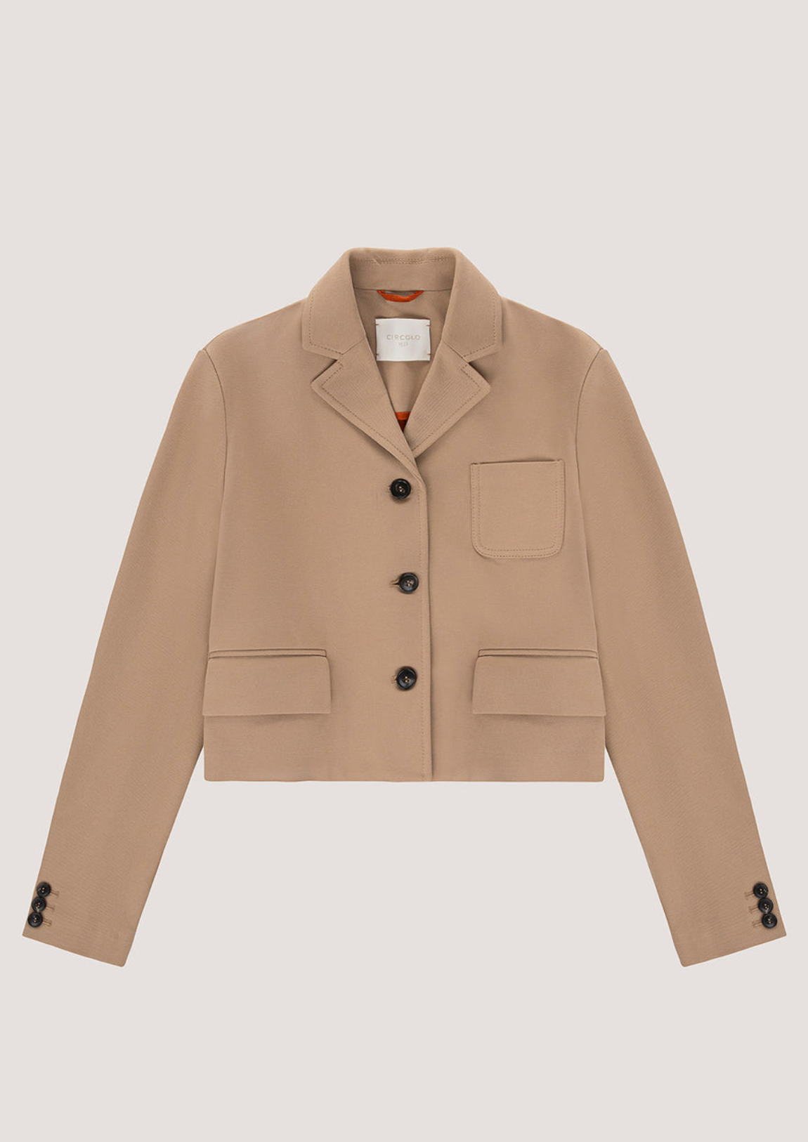 Cropped Jacket, Piquet