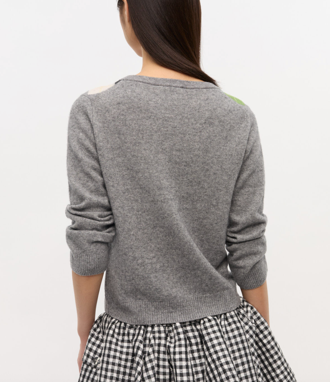 Cashmere Wool Mix Cardigan