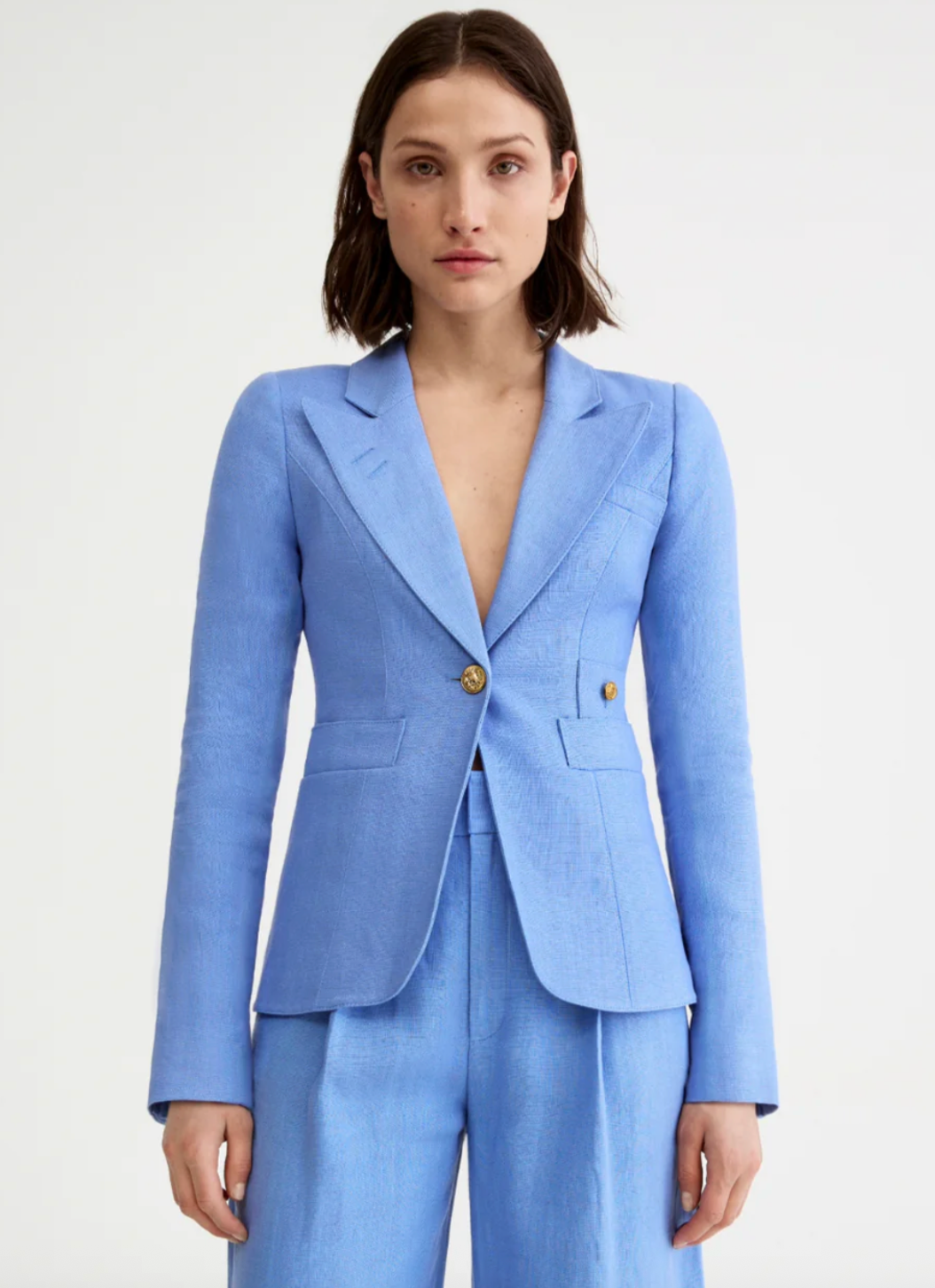 Linen Duchess Blazer