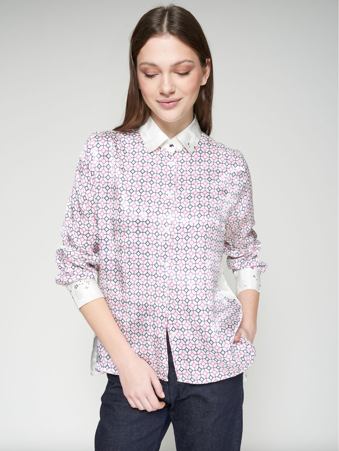 Silk UFO Blouse