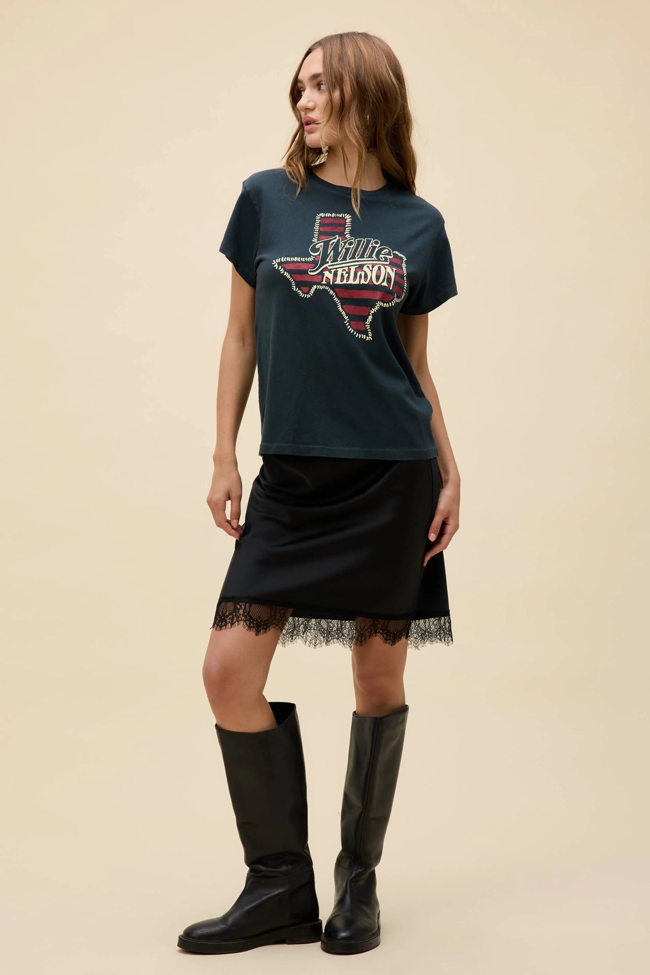 Willie Nelson Texas Stripes Tour Tee