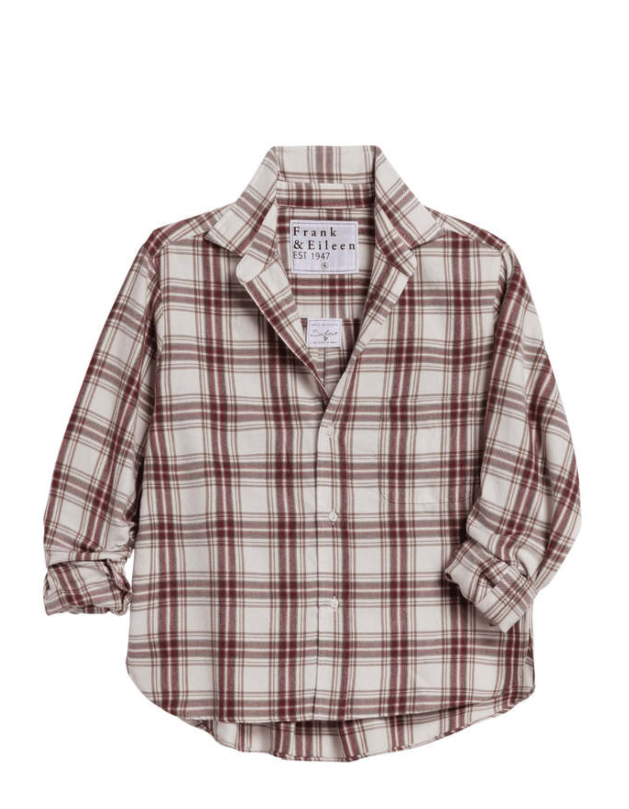 Silvio Polar Flannel Untuckable Button-Up Shirt