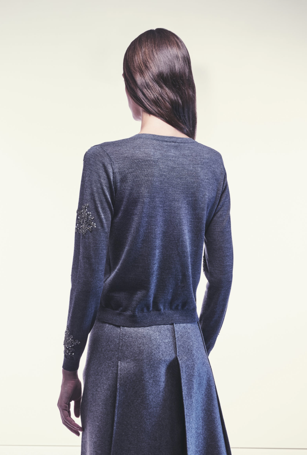 Cardigan with Sequin Detail