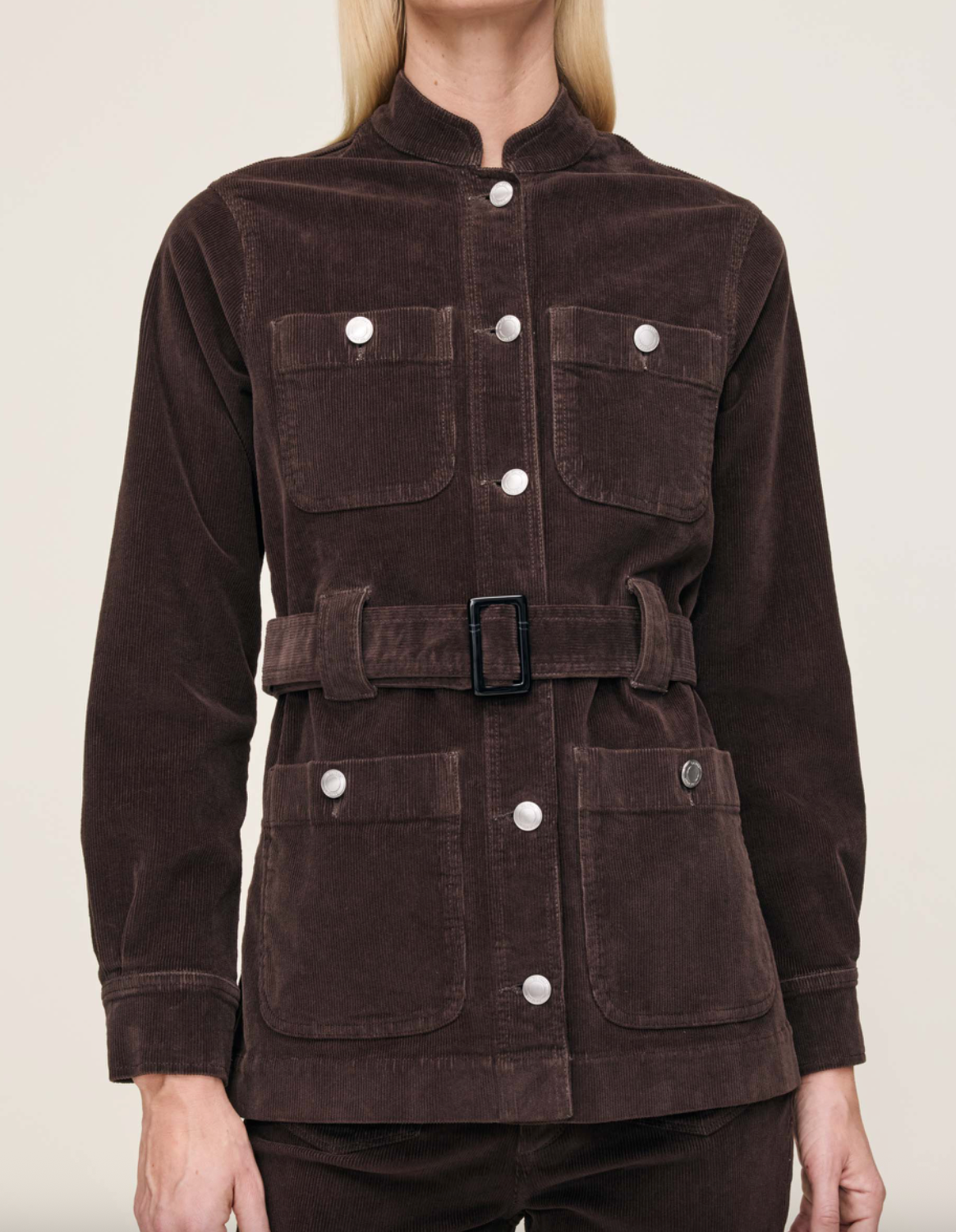 Utility Jacket in Corduroy