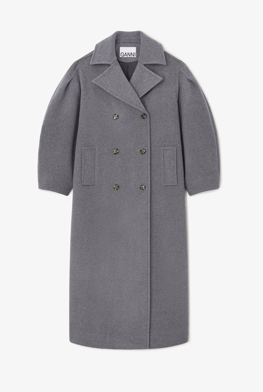 Peacoat Wool Long Coat