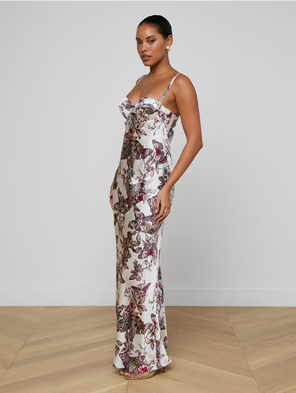 Sayla Bias Cut Maxi