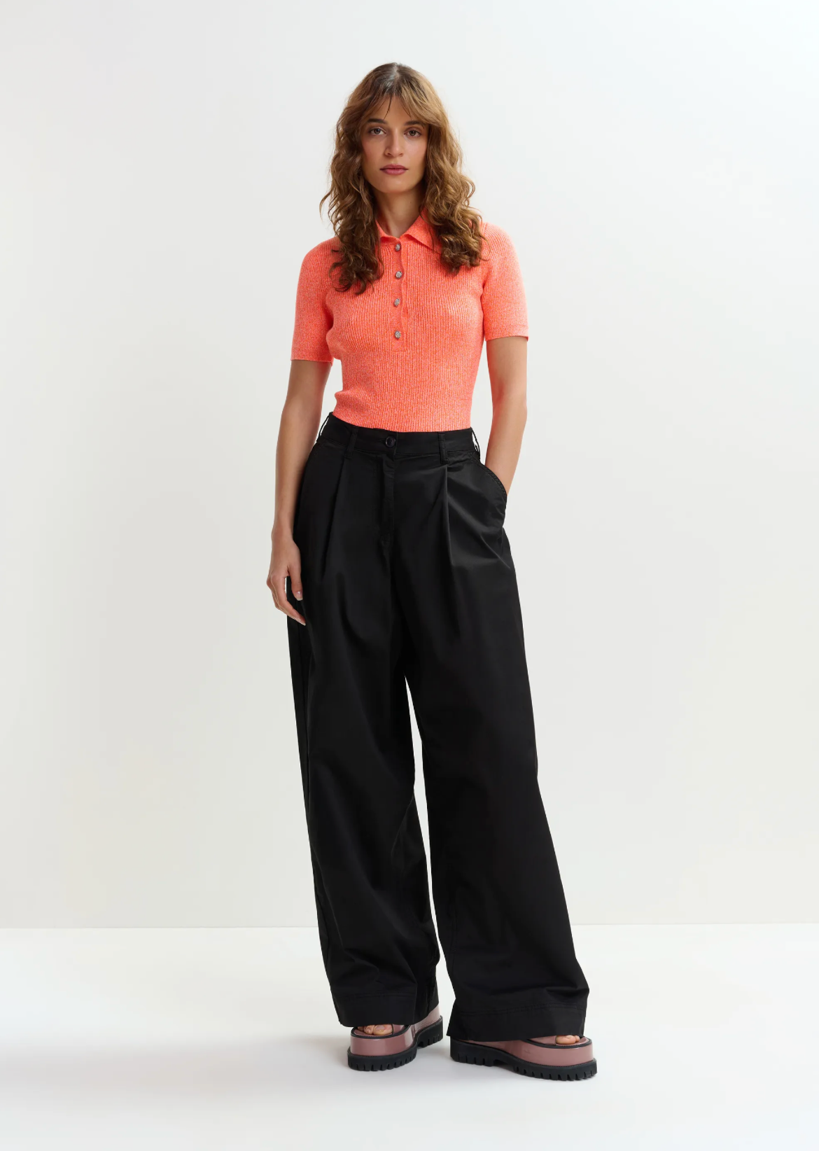 Jabric Jewel Button Polo