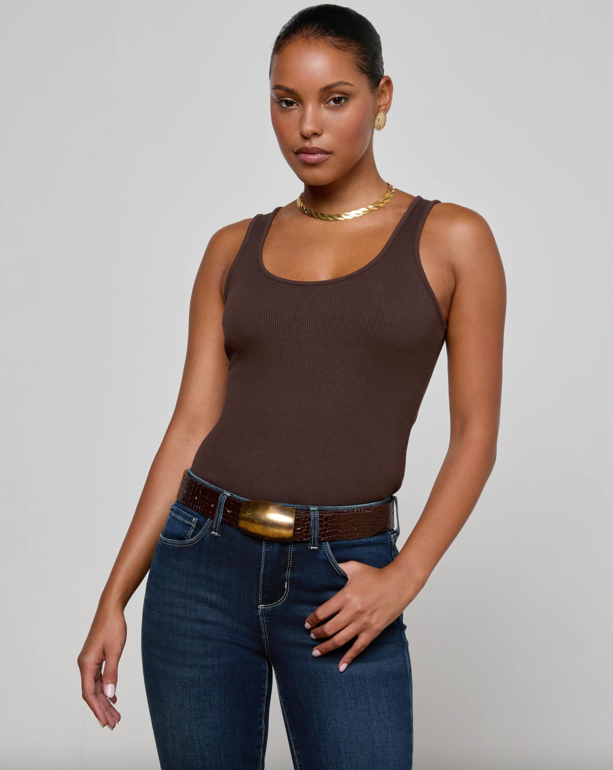 Adira Scoop Neck Tank