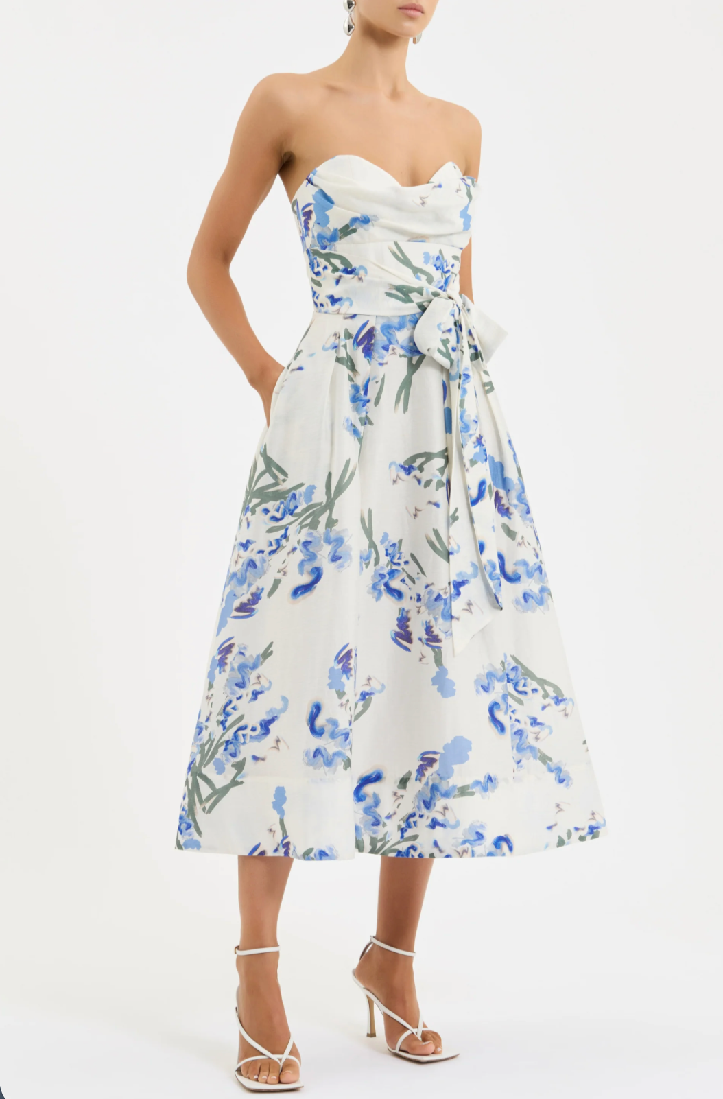 Bluebell Meadow Midi Dress