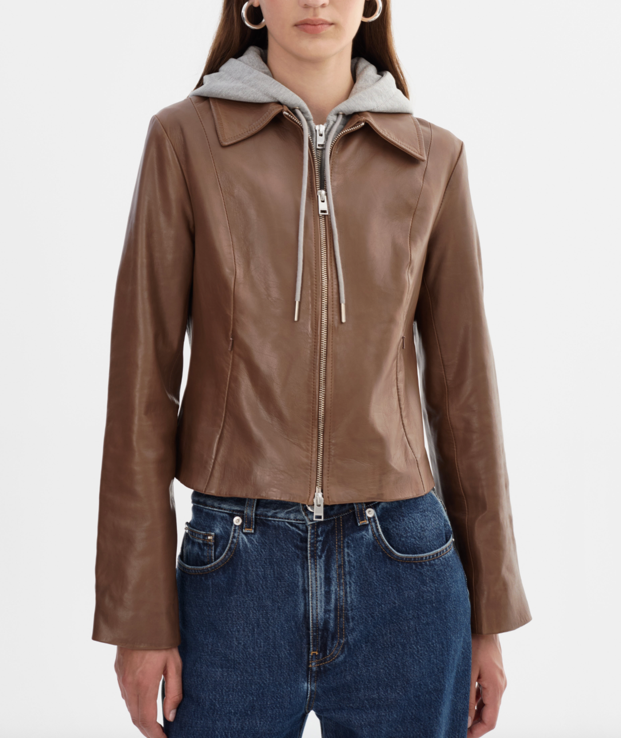 Sally Leather Jacket